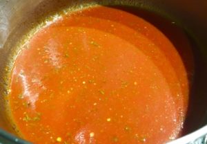 Homemade Marinara Sauce