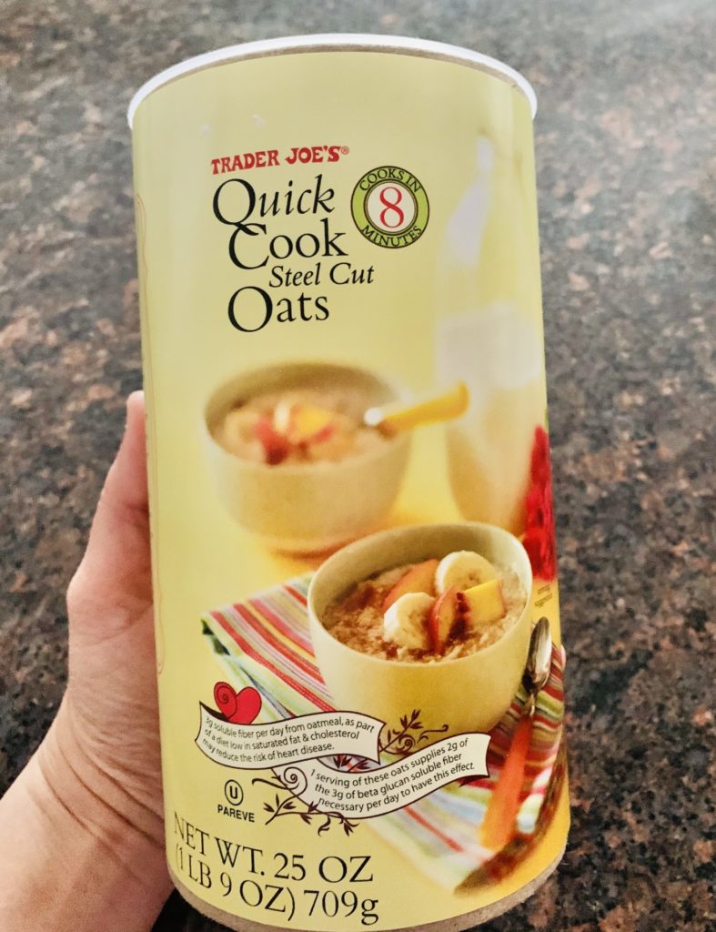 Quick cook steel cut oats