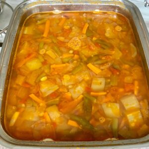 South-Indian Lentils and Vegetables stew