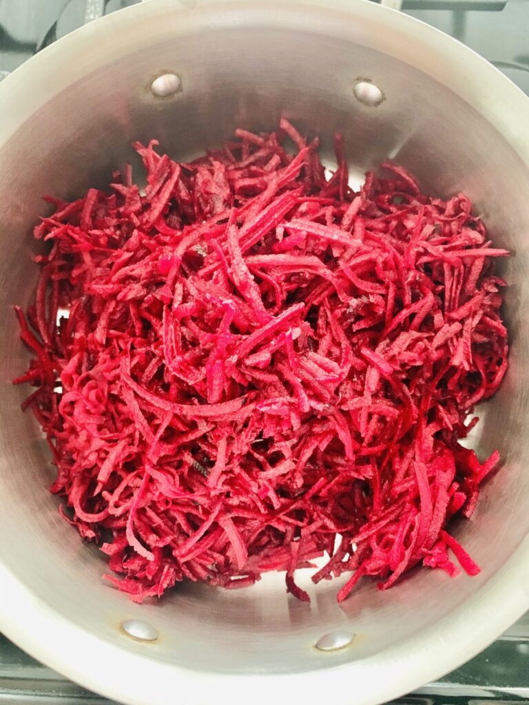 Grated Beetroots